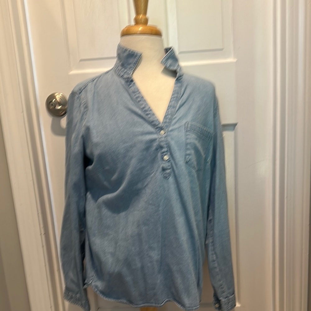 Chambray Popover Shirt